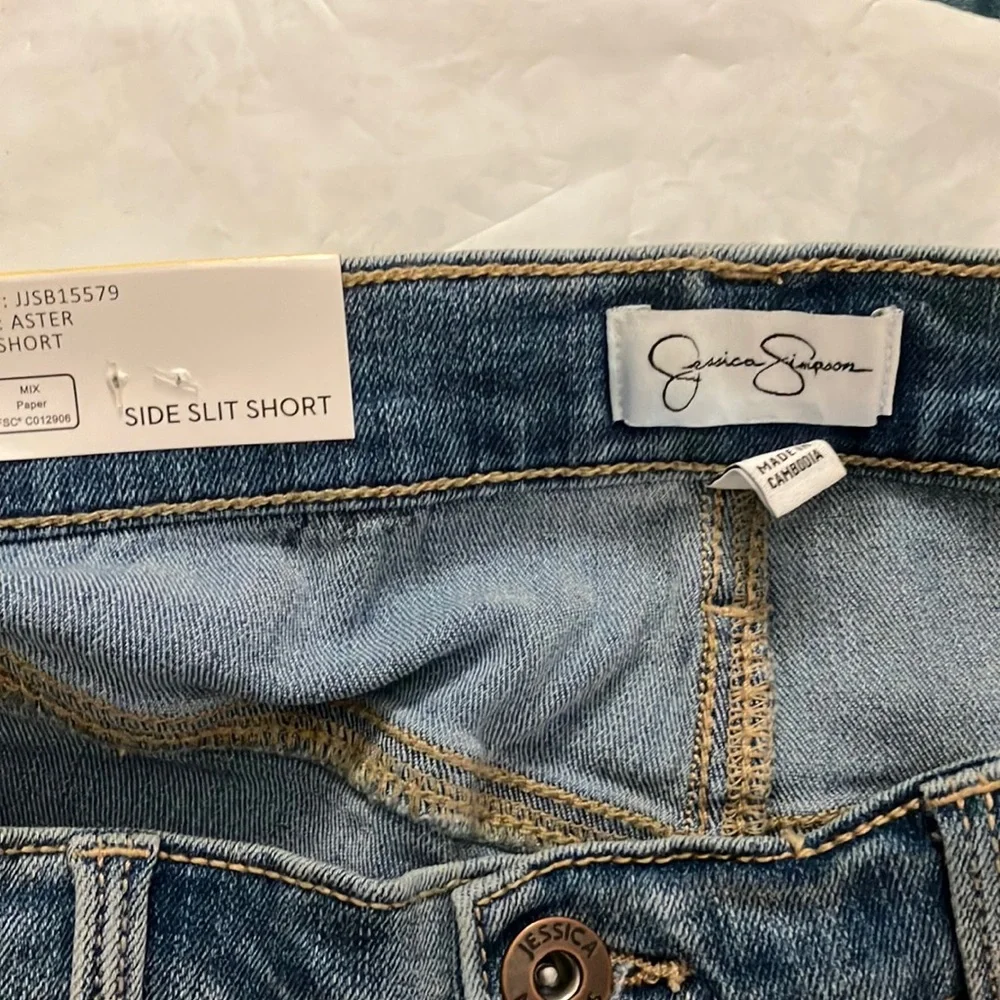 Jessica Simpson Light Blue Denim Shorts - Picture 4 of 4